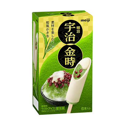 宇治金時雪糕 6入